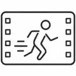 Icon image representing Animation workflow.