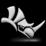 Rhino 3D icon image.